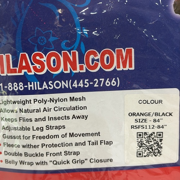 Equine Premium Fly Sheet - Size 84” - Was Too Big For My Horse - New! - Picture 2 of 3